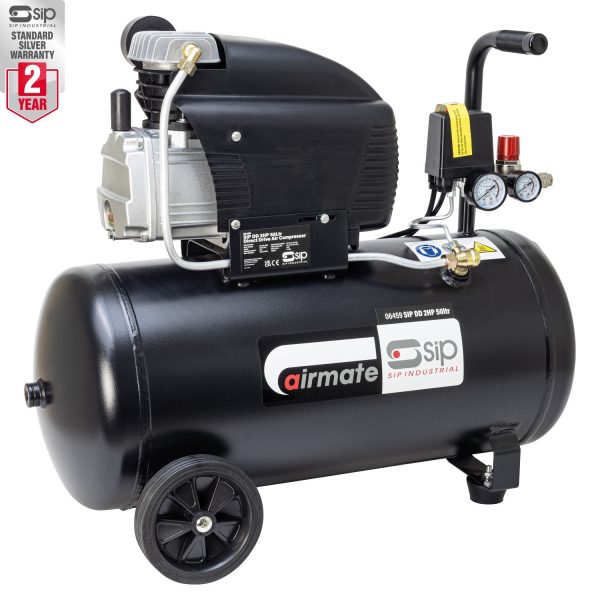 SIP DD 2hp 50ltr Direct Drive Compressor 06459