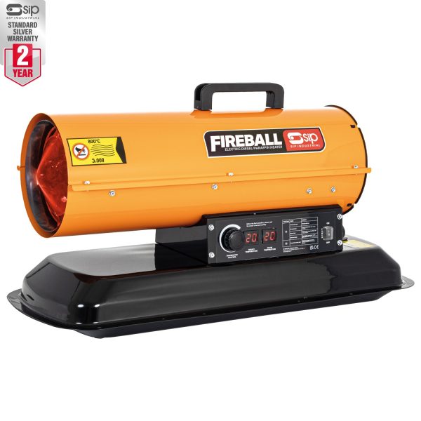 SIP FIREBALL XD50F Diesel/Paraffin Space Heater 09590