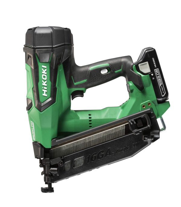 Hikoki 18V Brushless 16GA Angled Finish Nailer NT1865DMB