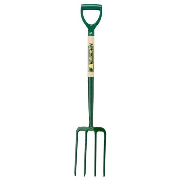 Bulldog Digging Fork 28" - Plastic D Shaped Handle