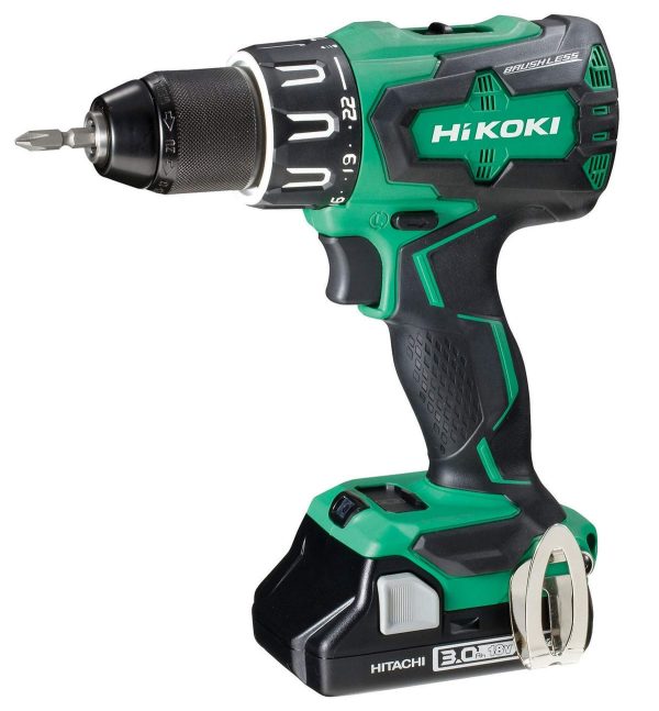 HIKOKI 18V Combi Drill with Brushless Motor DV18DBFL2