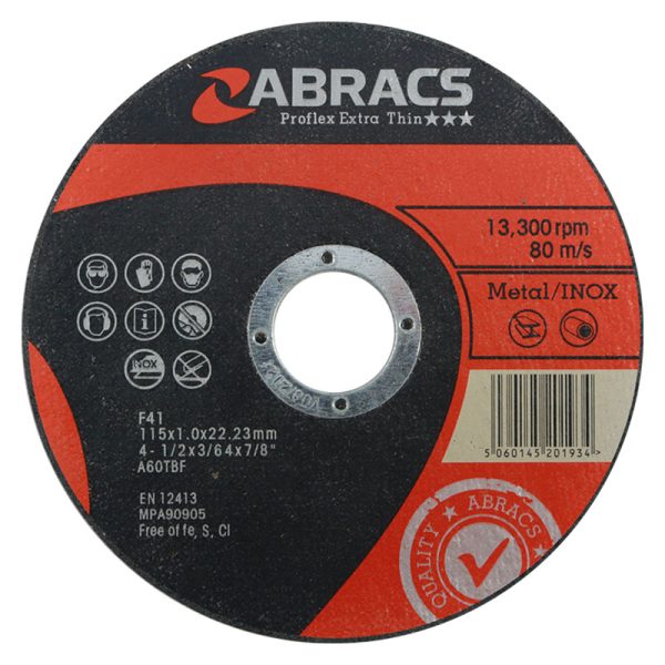 Abracs Proflex Extra Thin Cutting Disc inox