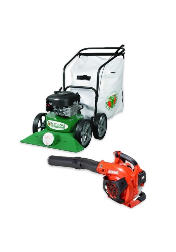 DUO HIRE- BILLYGOAT LEAF AND LITTER VACUUM AND 2 STROKE GARDEN BLOWER