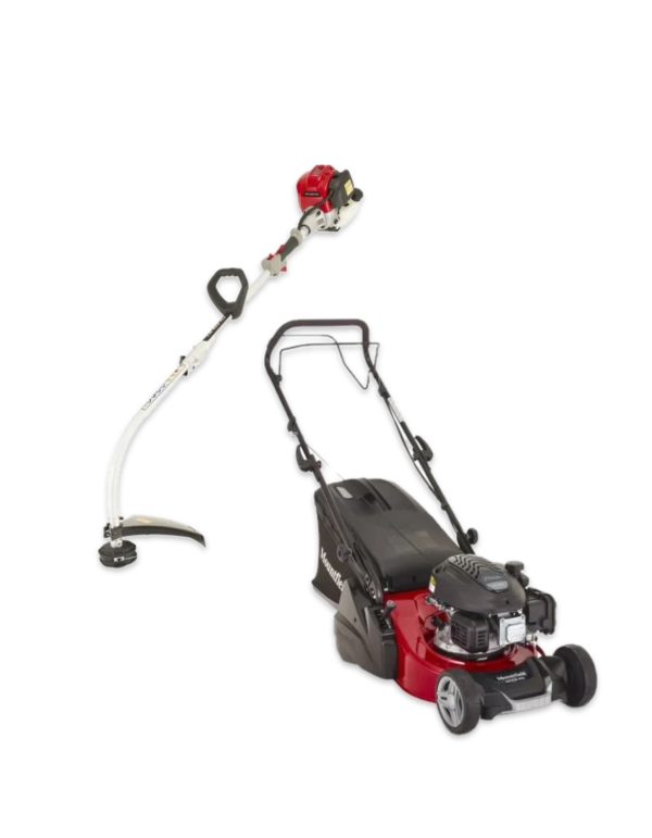 DUO HIRE- PETROL LAWN MOWER AND PETROL GRASS TRIMMER