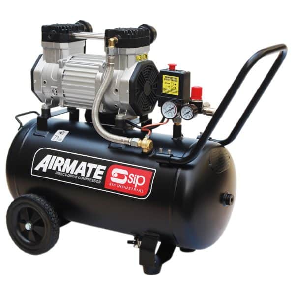 SIP DD 3hp 50ltr Low Noise Oil-Free Compressor 05480