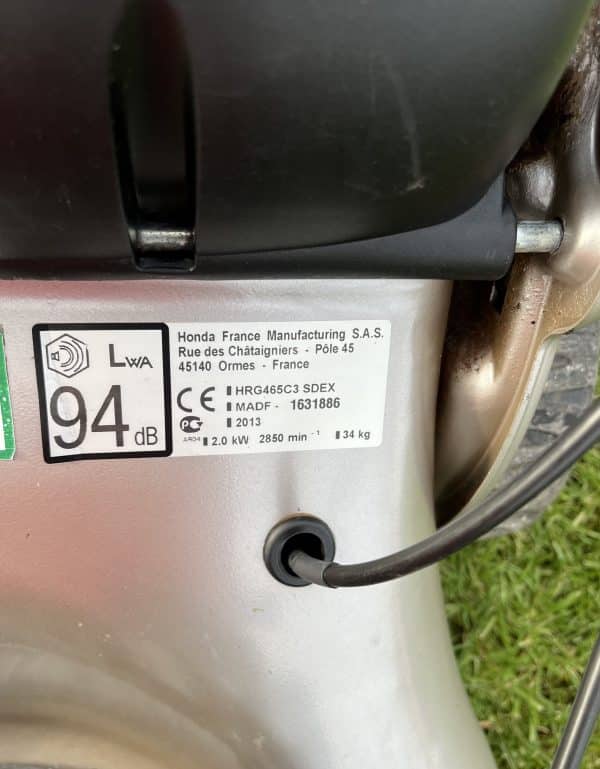 USED- HONDA IZY HRG 465 C3 - Image 2